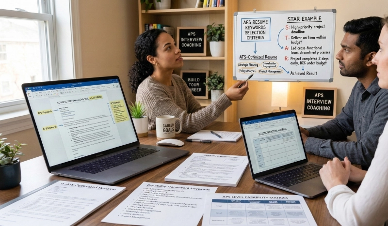 APS Resume Keywords Selection Criteria Star Examples